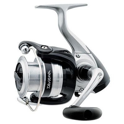 DAIWA<sup>&reg;</sup> Strikeforce 2500-B Spinning Reel - Digital Gearing ensures optimized speed, power, durability, and its one ball bearing keeps it functioning smoothly day after day. The lightweight ABS Aluminum Spool combined with Twist Buster system also provides excellent casting performance, helping to reduce the line twist and wind knots that often plague spinning reels. Freshwater.